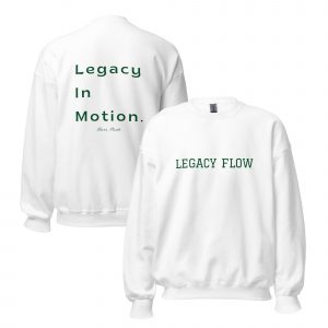 Legacy Flow Crewneck – Legacy In Motion (White)